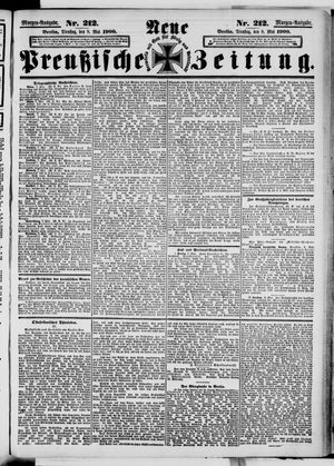 Neue preußische Zeitung vom 08.05.1900
