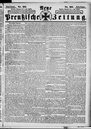 Neue preußische Zeitung vom 09.05.1900