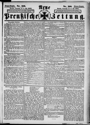 Neue preußische Zeitung vom 10.05.1900