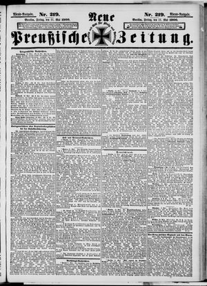 Neue preußische Zeitung vom 11.05.1900