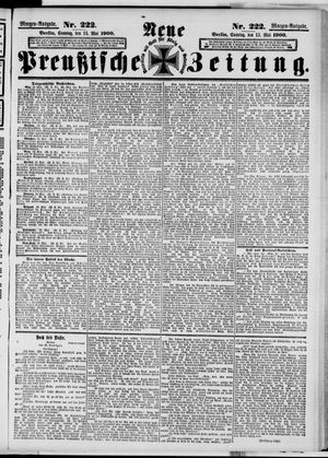Neue preußische Zeitung vom 13.05.1900