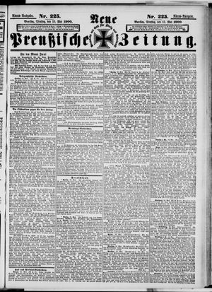 Neue preußische Zeitung vom 15.05.1900