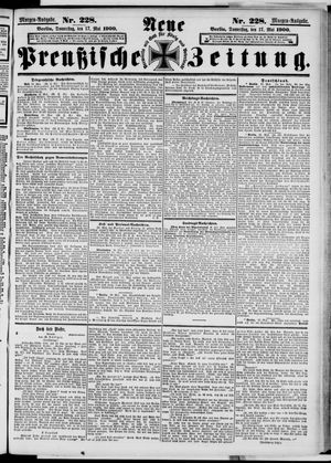 Neue preußische Zeitung vom 17.05.1900
