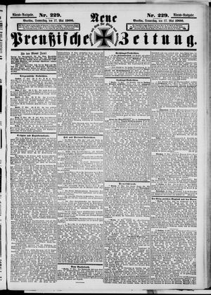 Neue preußische Zeitung vom 17.05.1900