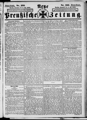 Neue preußische Zeitung vom 19.05.1900