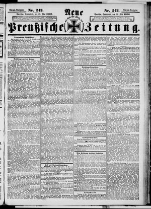 Neue preußische Zeitung vom 26.05.1900