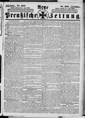 Neue preußische Zeitung vom 06.06.1900