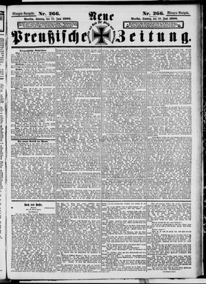 Neue preußische Zeitung vom 10.06.1900