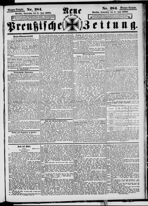 Neue preußische Zeitung on Jun 21, 1900