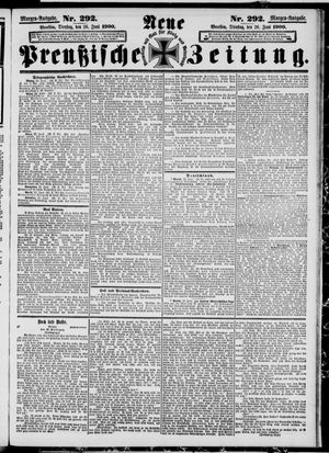 Neue preußische Zeitung vom 26.06.1900