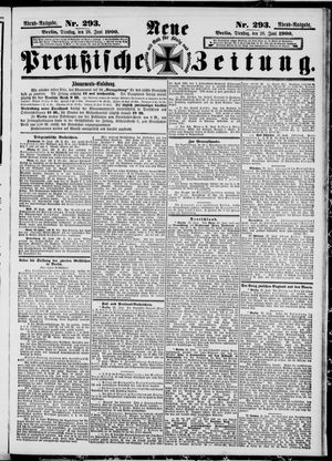 Neue preußische Zeitung vom 26.06.1900