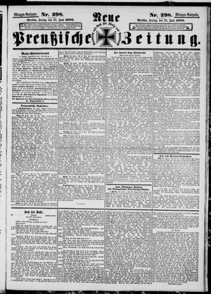 Neue preußische Zeitung vom 29.06.1900