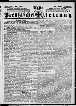 Neue preußische Zeitung vom 29.06.1900