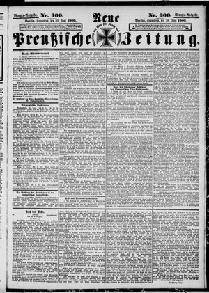 Neue preußische Zeitung vom 30.06.1900