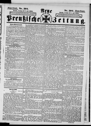 Neue preußische Zeitung vom 03.07.1900
