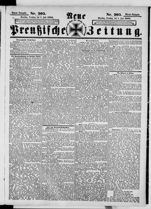 Neue preußische Zeitung vom 03.07.1900