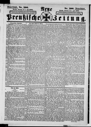 Neue preußische Zeitung vom 04.07.1900