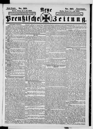 Neue preußische Zeitung vom 09.07.1900