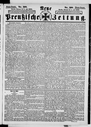 Neue preußische Zeitung vom 11.07.1900