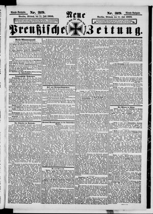 Neue preußische Zeitung vom 11.07.1900