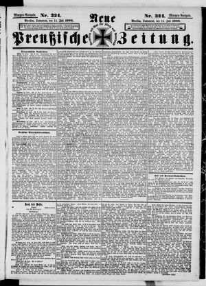 Neue preußische Zeitung vom 14.07.1900