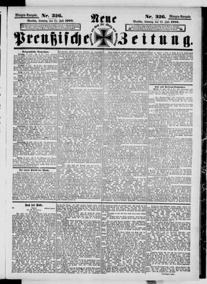 Neue preußische Zeitung vom 15.07.1900