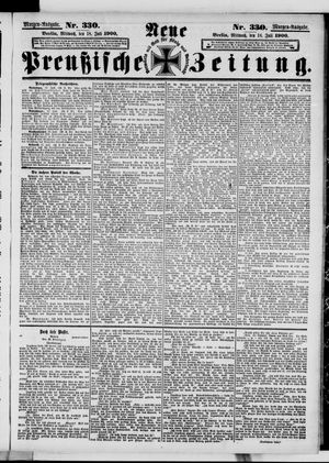 Neue preußische Zeitung vom 18.07.1900
