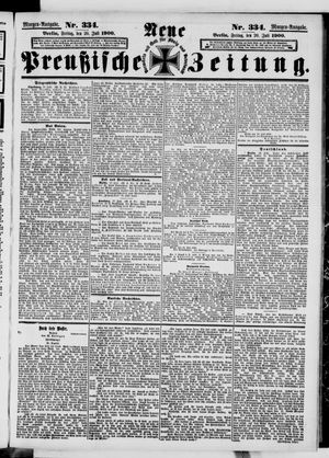 Neue preußische Zeitung vom 20.07.1900