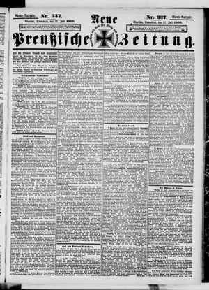 Neue preußische Zeitung on Jul 21, 1900