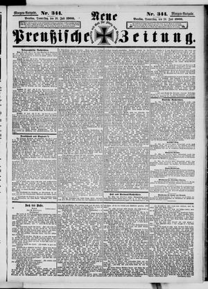 Neue preußische Zeitung vom 26.07.1900