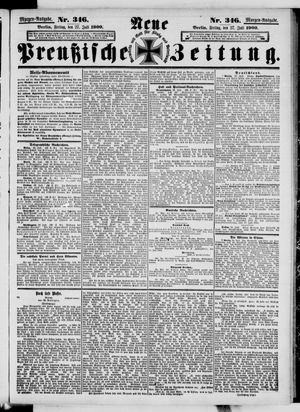 Neue preußische Zeitung vom 27.07.1900