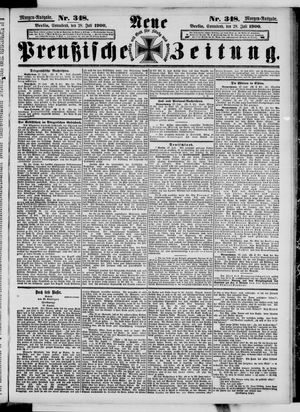 Neue preußische Zeitung vom 28.07.1900