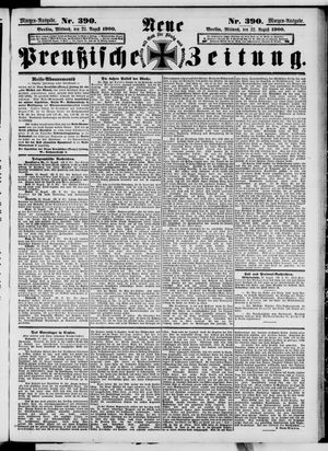 Neue preußische Zeitung vom 22.08.1900