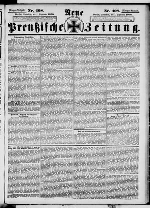 Neue preußische Zeitung vom 01.09.1900