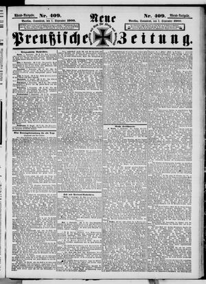 Neue preußische Zeitung vom 01.09.1900