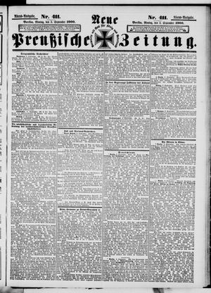 Neue preußische Zeitung vom 03.09.1900