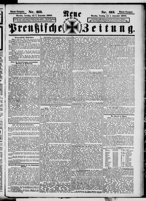Neue preußische Zeitung vom 04.09.1900