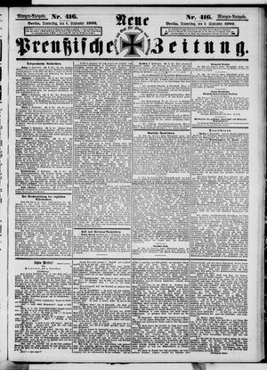 Neue preußische Zeitung vom 06.09.1900