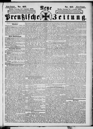 Neue preußische Zeitung vom 06.09.1900