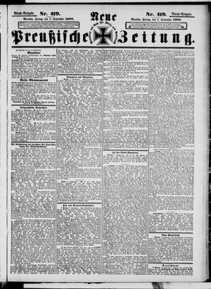 Neue preußische Zeitung vom 07.09.1900