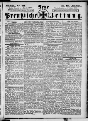 Neue preußische Zeitung vom 08.09.1900