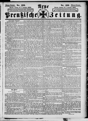 Neue preußische Zeitung vom 09.09.1900