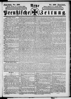 Neue preußische Zeitung vom 12.09.1900