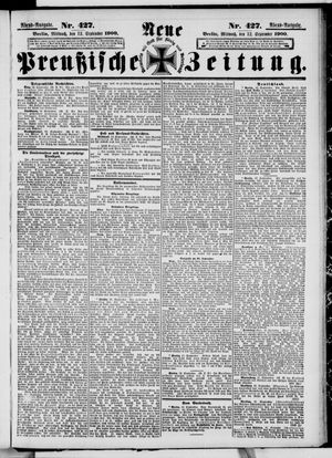 Neue preußische Zeitung vom 12.09.1900