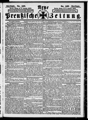 Neue preußische Zeitung vom 24.09.1900