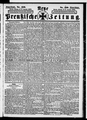 Neue preußische Zeitung vom 26.09.1900