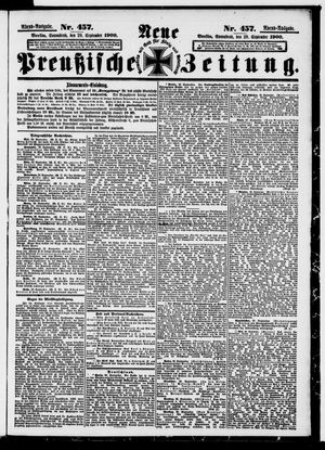 Neue preußische Zeitung vom 29.09.1900