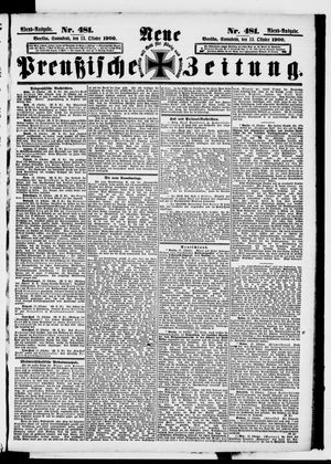 Neue preußische Zeitung vom 13.10.1900