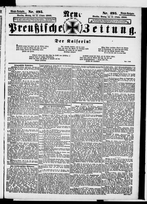 Neue preußische Zeitung vom 22.10.1900