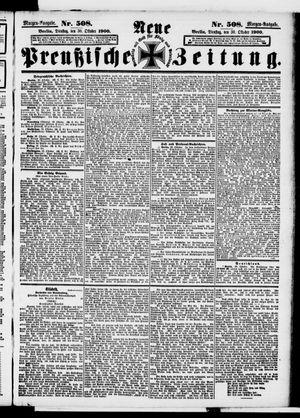 Neue preußische Zeitung vom 30.10.1900